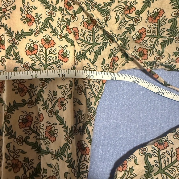 Roller Rabbit Cream Tiered Ruffled Sundress - Picture 6 of 8